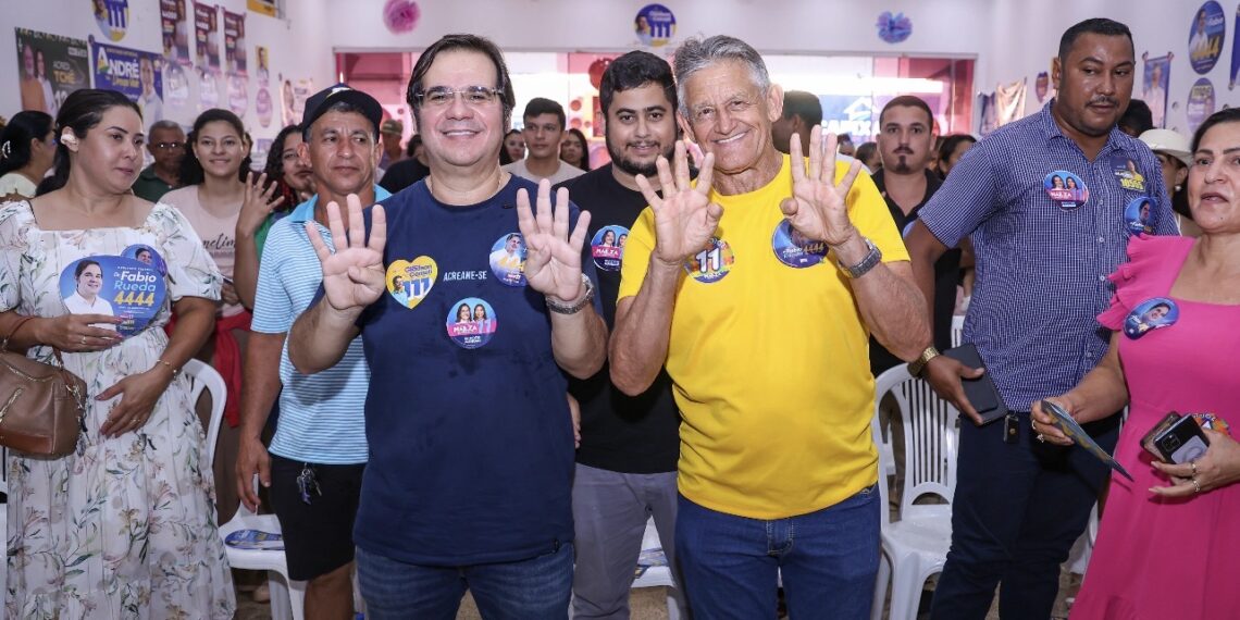 Fábio Rueda intensifica campanha em Acrelândia e garante foco prioritário na saúde