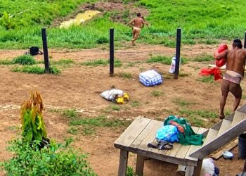 Indígenas isolados são flagrados em casa enquanto moradores trabalhavam no campo